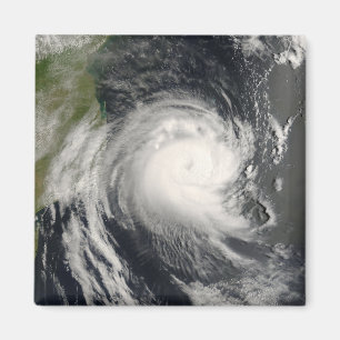 Tropisk Cyclone Favio som att närma sig Mocambique Magnet