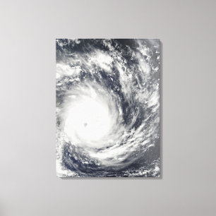 Tropisk Cyclone Gael av Madagascar Canvastryck