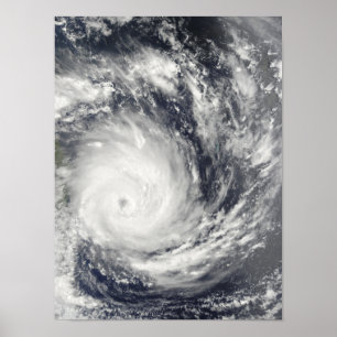 Tropisk Cyclone Gael av Madagascar Poster