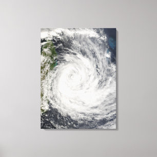 Tropisk Cyclone Gamede av Madagascar Canvastryck