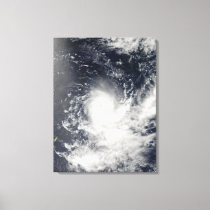Tropisk Cyclone Gelane Canvastryck
