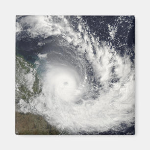 Tropisk Cyclone Hamish över Australien Magnet