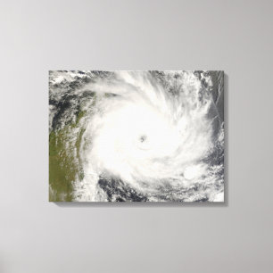 Tropisk Cyclone Ivan över Madagascar Canvastryck