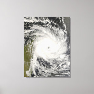 Tropisk Cyclone Ivan över Madagascar Canvastryck