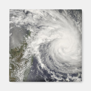Tropisk Cyclone Ivan som att närma sig Madagascar Magnet
