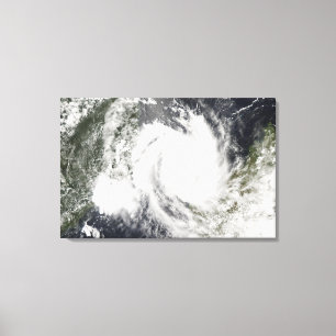 Tropisk Cyclone Jokwe Canvastryck