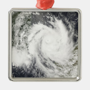 Tropisk Cyclone Jokwe Julgransprydnad Metall