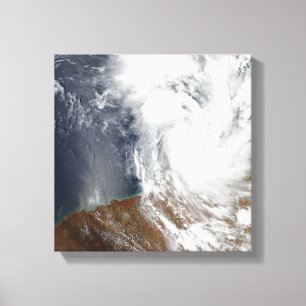 Tropisk Cyclone Laurence Canvastryck