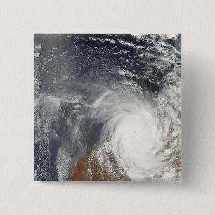 Tropisk Cyclone Laurence över westerna Australi Knapp
