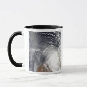 Tropisk Cyclone Laurence över westerna Australi Mugg