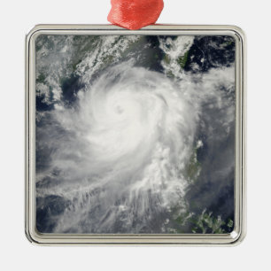 Tropisk Cyclone Linfa Julgransprydnad Metall