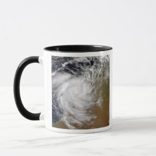 Tropisk Cyclone Magda som är kommande ashore i Mugg