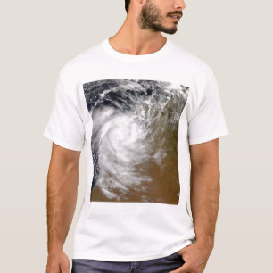 Tropisk Cyclone Magda som är kommande ashore i Tee