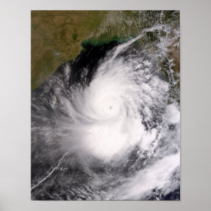 Tropisk Cyclone Nargis Poster
