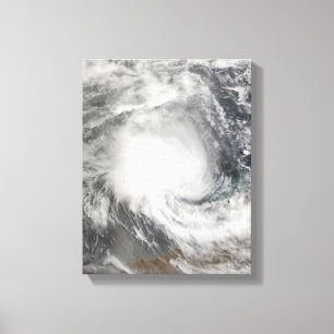 Tropisk Cyclone Nicholas som att närma sig Canvastryck