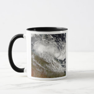 Tropisk Cyclone Olga över nordostliga Australien Mugg