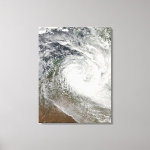 Tropisk Cyclone Paul över Australien 2 Canvastryck