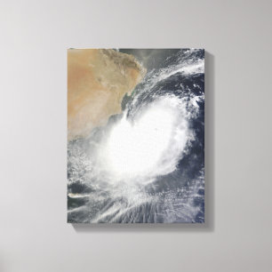 Tropisk Cyclone Phet i Arabianet Sea Canvastryck