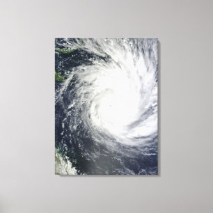 Tropisk Cyclone Yasi Canvastryck