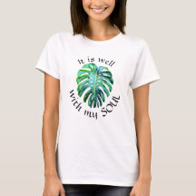Tropisk Det är väl med min själ Monstera Modern