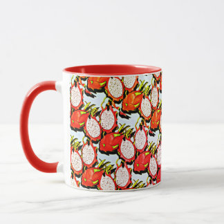 tropisk drakfrukt mugg