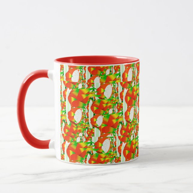 tropisk drakfrukt mugg (Vänster)