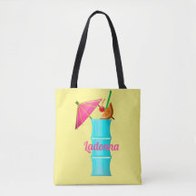 Tropisk drink färgstark sommarcocktail från Hawaii