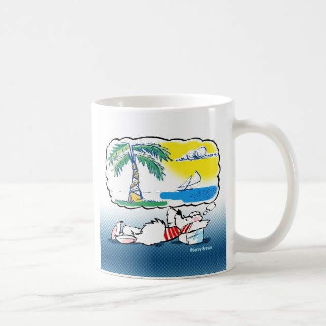 Tropisk dröm! kaffemugg (Höger)