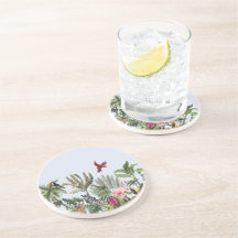 Tropisk dschungel vilda djur rund coaster