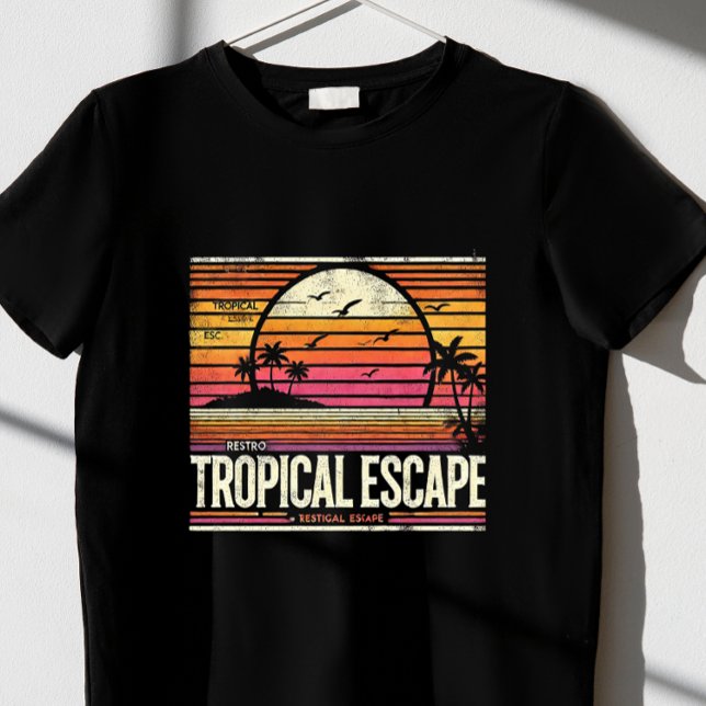 TROPISK ESCAPE T SHIRT (Skapare uppladdad)