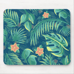 Tropisk fasad Mönster Mousepad Musmatta