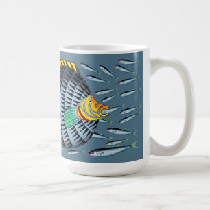 Tropisk fisk kaffemugg