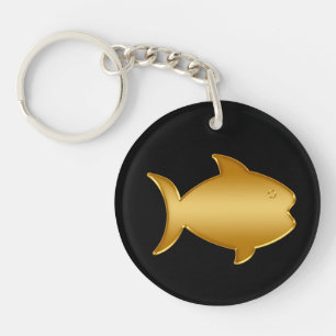 Tropisk fisk Keychains