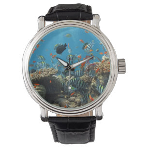 Tropisk fiskkaos armbandsur
