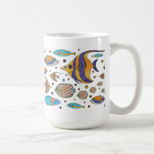 Tropisk fiskmugg kaffemugg