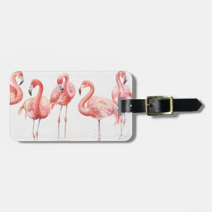 Tropisk Flamingos familj Bagagebricka