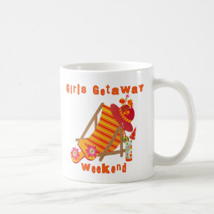 Tropisk flickaflykthelg kaffemugg