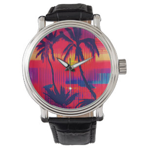 Tropisk Flykt Fantasi Armbandsur