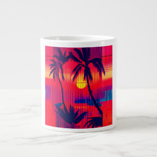 Tropisk Flykt Fantasi Jumbo Mugg
