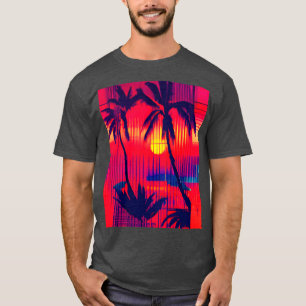 Tropisk Flykt Fantasi T Shirt