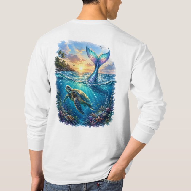 Tropisk frid t shirt (Baksida)