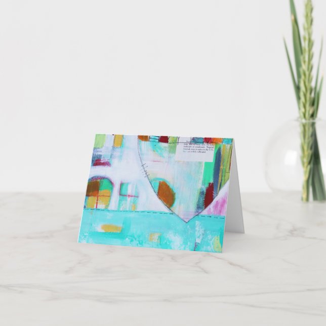 Tropisk fröjd Notecard Kort (Framsida)