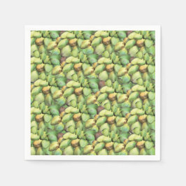 Tropisk frukt i Mönster Pappersservett