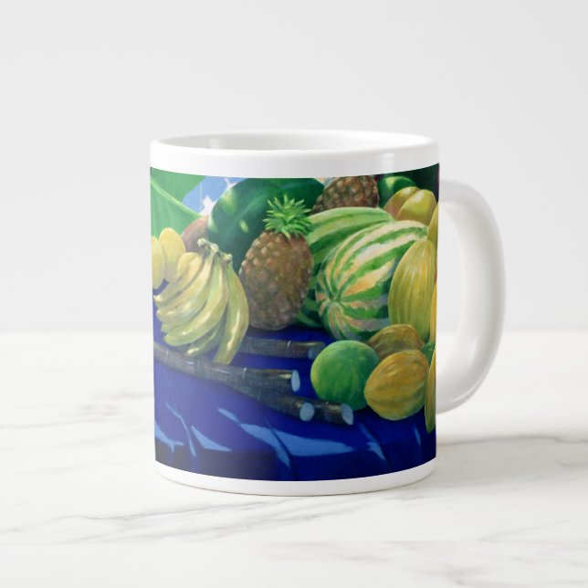Tropisk frukt jumbo mugg (Framsida höger)