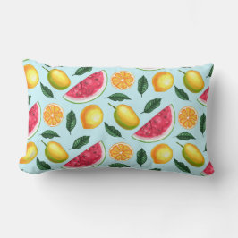 Tropisk frukt, lumbar Pillow Lumbarkudde