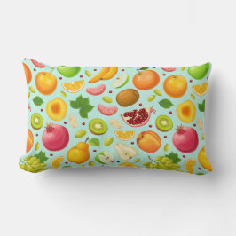 Tropisk frukt, lumbar Pillow Lumbarkudde