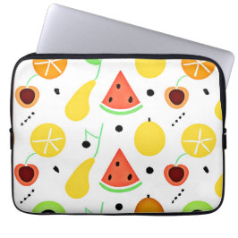 Tropisk frukt Mönsterdesign Laptop Fodral