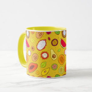 Tropisk frukt mugg