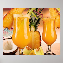 Tropisk frukt poster