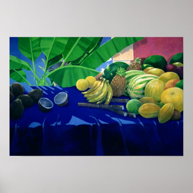 Tropisk frukt poster (Framsidan)